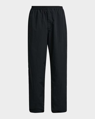 Versace Jeans Couture Soft Wrinkled Nylon Pants