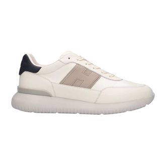 Hogan H709 Allacciato H Banda - Heren - Schoenen - Wit - Maat: 44 1/2 EU Leer