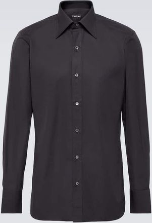 Tom Ford Cotton poplin tuxedo shirt