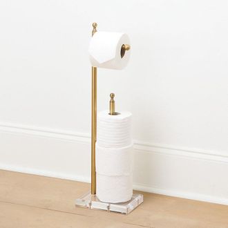 Ballard Designs Acrylic Toilet Paper Holder - Ballard Designs