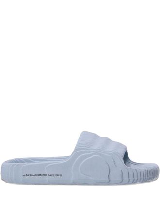 adidas Sandali slides a punta aperta - Blu