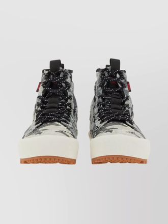 Vans high-top lace-up sneakers waffle sole