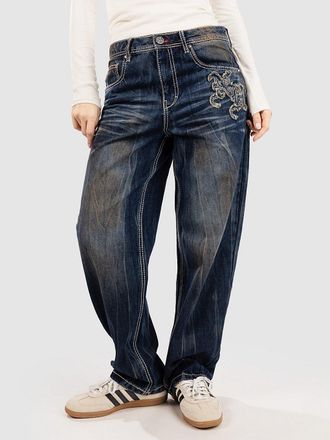 Ninth Hall Idle Printed Jeans blauw