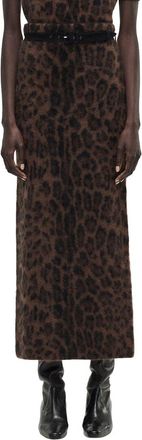 Adam Lippes Levi 100% Cashmere Skirt