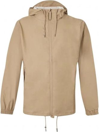 Rains Storm Breaker W3 - Heren - Regenjassen - Bruin - L - Polyester - Jassen