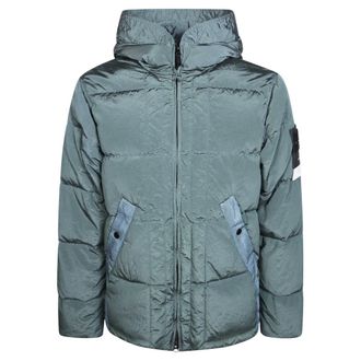 Stone Island Giacca - Heren - Winterjassen - Groen - M - Jassen