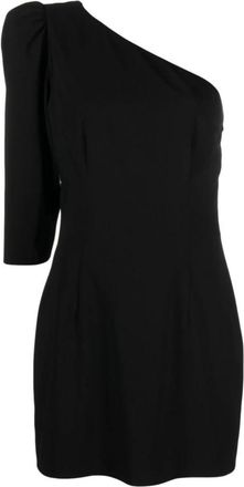 Dsquared2 Zwarte Jurk S60581 900 - Dames - Korte kleedjes - Zwart - S - Kleedjes