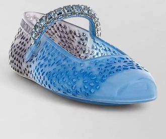 Jimmy Choo London the jelly crystal-embellished ballet flats