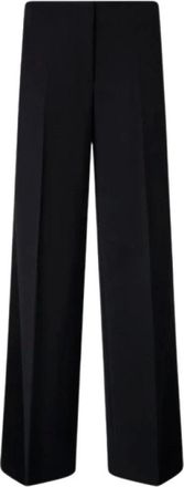 Pinko Pinko, Broeken, Dames, Zwart, M, Wide Broeken