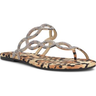 Jessica Simpson Aloni Slide Sandal in Natural at Nordstrom, Size 8.5