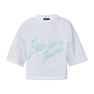 Balmain Mujer, Camisetas, Blanco, Talla: XS