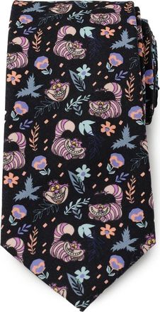 Cufflinks Inc. Alice in Wonderland Cheshire Cat Silk Blend Tie in Black at Nordstrom