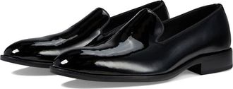 Johnston & Murphy Gavney Loafer Black Leather Slip On Casual Shoes ZPO3762