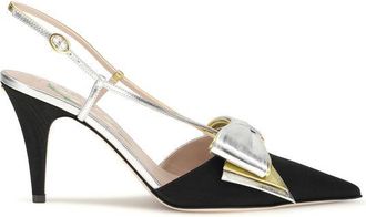 Valentino Garavani Multicolor Viscose High Heel Womens Pumps