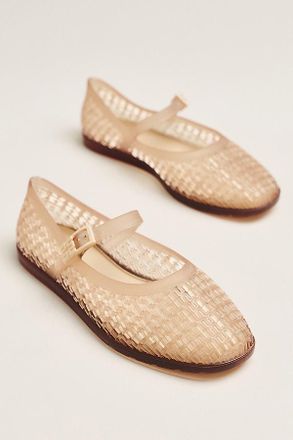 Melissa Harper Jelly Mary Jane Flats