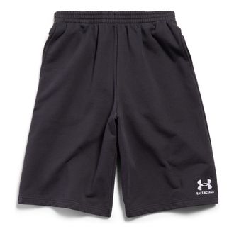 Balenciaga x Under Armour Large Shorts Black White 795261TRVB89034