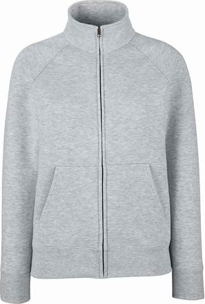 Fruit Of The Loom Fruit of the Loom Dames/Dames Lady Fit Sweatjack (Heide Grijs)