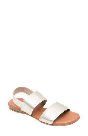 André Assous Nigella Sandal in Platino at Nordstrom, Size 11