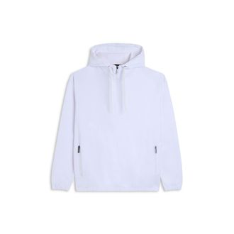 Freddy Felpa con mezza zip e cappuccio regolabile