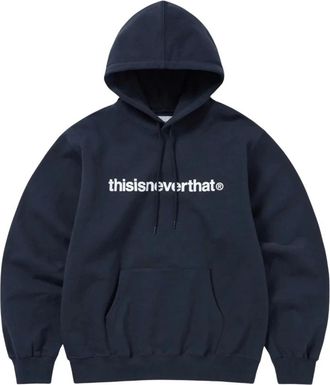 Thisisneverthat Hoodies & sweatvesten, Heren, Blauw, M, Katoen, T-Logo LT Hoodie