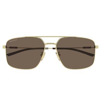 Gucci Sunglasses Gg2096 Sa 004 Gold/Brown Men