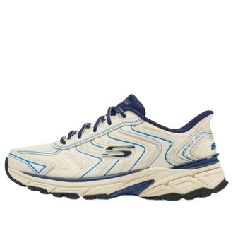 Skechers Stamina Beige Blue Ivory 233150-NTBL