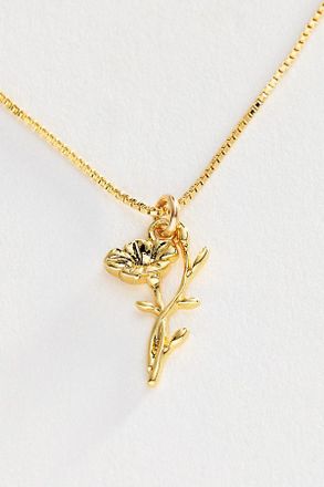 Set & Stones Elsie Birth Flower Necklace