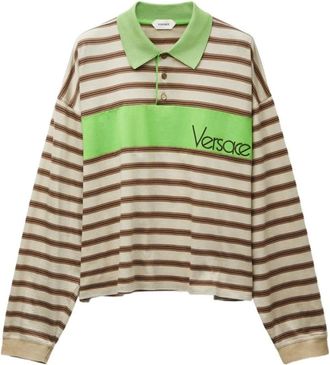 Versace T-shirts en Poloshirts - Heren - Polos - Veelkleurig - L - Nylon - Tops