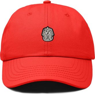 Dalix Pharaoh Dad Cap in Red at Nordstrom