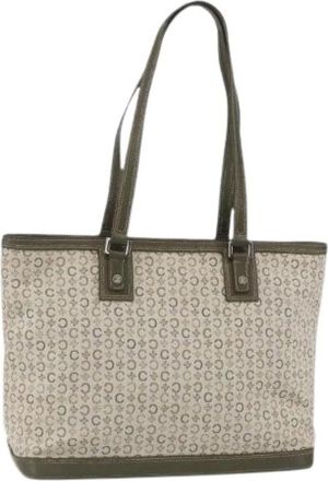 Celine Pre-owned Canvas Tote Bag - Dames - Vintage Shopper - Veelkleurig - ONE Size - Vintage