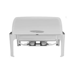 OEM Calentador De Alimentos, Acero Inoxidable, Servidor De Buffet De Doble Cara, Plateado