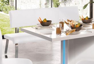 MCA Furniture Polsterbank »Arco« belastbar bis 280 Kg, Echtleder, in verschiedenen Breiten