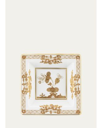 Ginori 1735 Aurum Botanical Square Tray