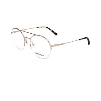 Calvin Klein Unisex 52mm Gold Opticals