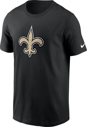 Nike New Orleans Saints Logo Essential Nike Mens NFL T-Shirt in Black | N19900A7W-UXR