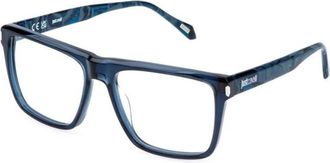 Just Cavalli Vjc 140 0W47 Brillen - unisex - Brillen - Blauw - 56 MM - Accessoires
