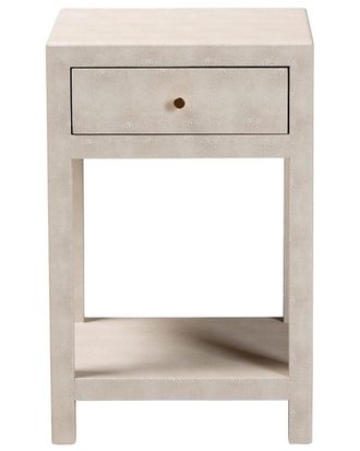 Baxton Studio Dansby Modern 1-Drawer End Table