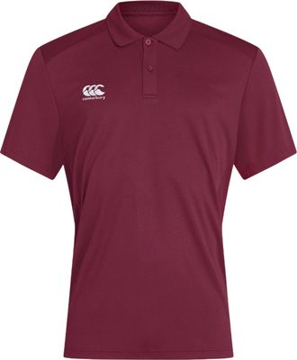 Canterbury Of New Zealand Heren Club Dry Poloshirt (Maroon)