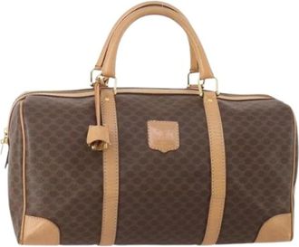Celine Pre-owned Weekend Bags, female, Brown, Size: ONE SIZE Pre-owned Vintage Boston Bag
