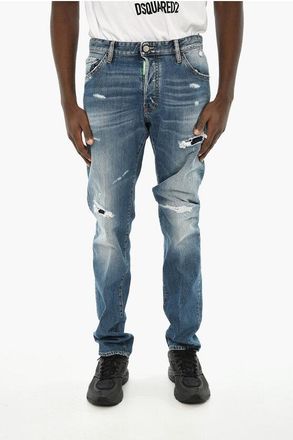 Dsquared2 Distressed Effect Jeans 16cm size 52