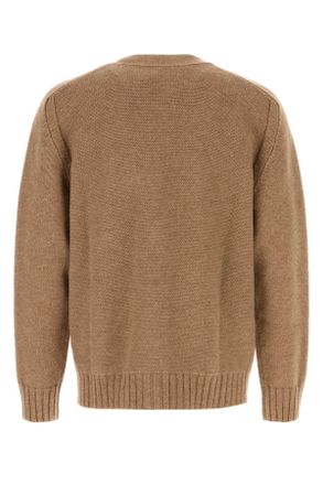 Bottega Veneta 835396v5ls0 2343 Caramel Exterior: Wool Maglieria Sweater