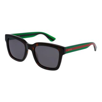 Gucci Zonnebrillen - Heren - Zonnebrillen - Bruin - 54 MM - Accessoires