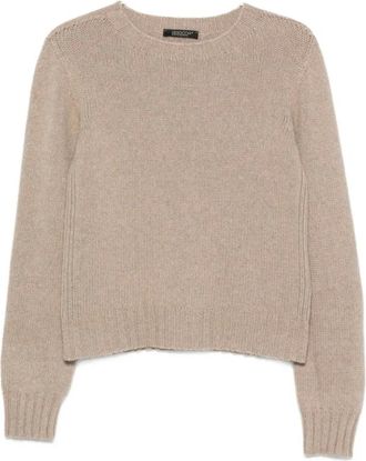Aragona Truien & Vesten, Dames, Beige, XS, Cashmere Truien