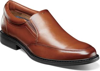 Nunn Bush Jarvis Moc Toe Slip-On Loafer in Cognac at Nordstrom Rack, Size 11.5