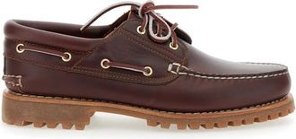Timberland Authentieke Bootschoen - Heren - Bootschoenen - Rood - 41 EU - Leer - Schoenen