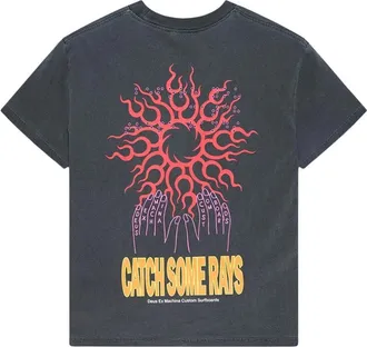 Deus Camiseta Catchin Rays - Tops - Hombre - Gris - M