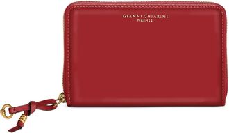 Gianni Chiarini logo-detail wallet - women - Nappa Leather - One Size - Red