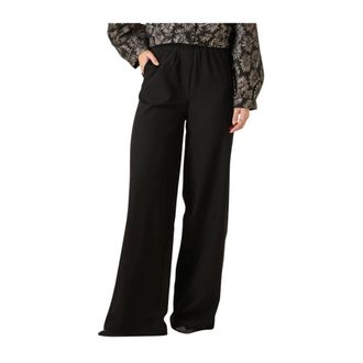 Ydence Ydence, Dames, Broeken, Zwart, Maat: 2XL Poliester