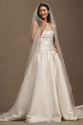 Watters Clean Chapel Single-Layer Veil