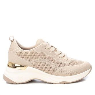 Xti Womens Trainer Sneakers In Beige